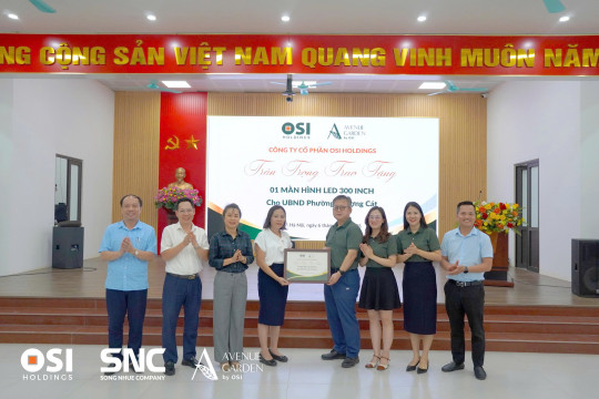 OSI Holdings Boosts Local Digital Transformation with Technology Donation to Thuong Cat Ward