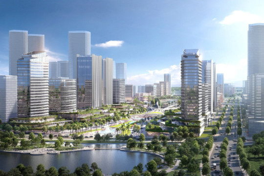 Quy hoạch trụ sở bộ ngành lấy ý tưởng đình làng Việt