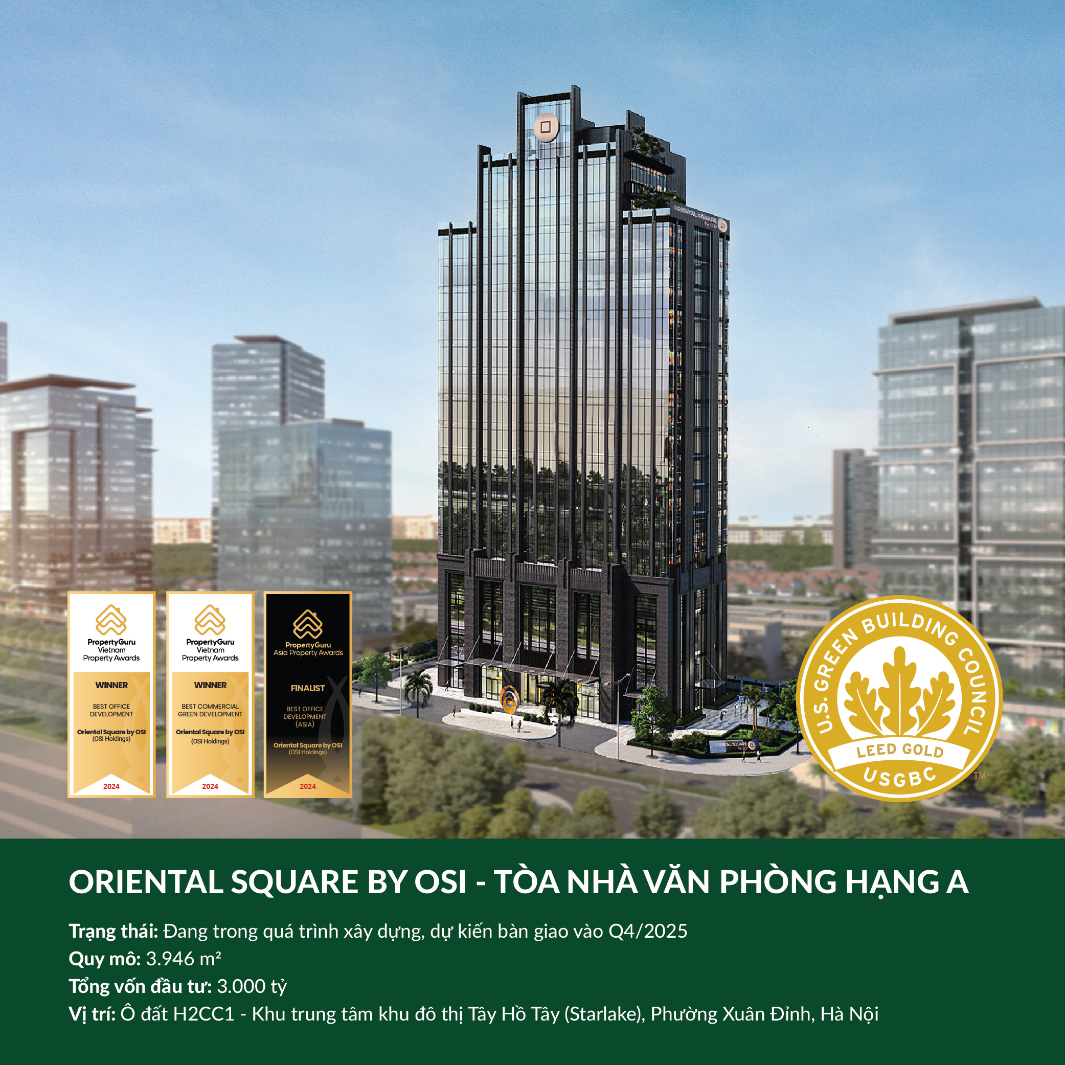 TÒA VĂN PHÒNG HẠNG A