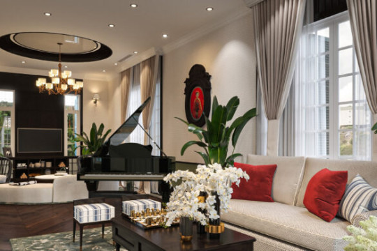 Định hướng thiết kế nội thất theo phong cách Indochine tại phân khu Đông Dương (TT6-1) dự án Avenue Garden