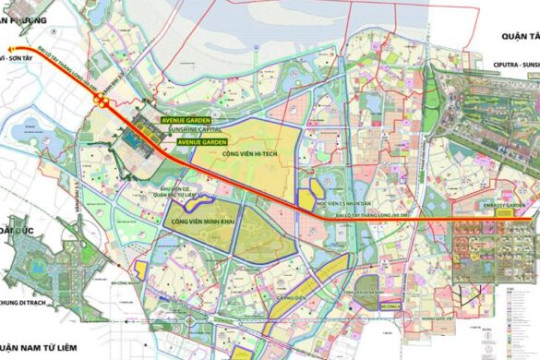 Thị trường BĐS trục Tây Thăng Long sôi động, nhiều nhà đầu tư hưởng trái ngọt