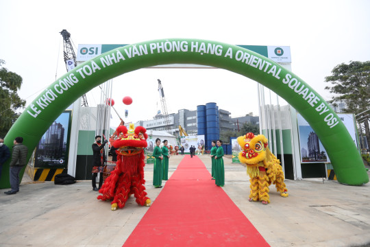 Lễ khởi công dự án Oriental Square by OSI tại KĐT Tây Hồ Tây