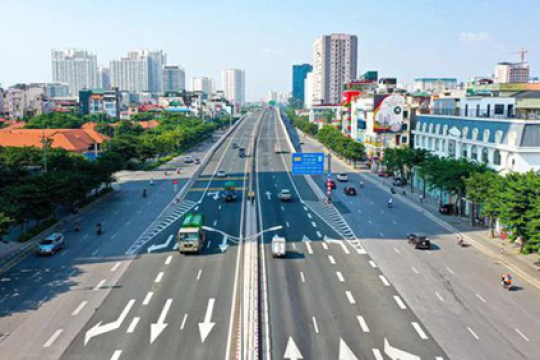 Hà Nội đã phê duyệt gần 44 km chỉ giới đường đỏ tuyến Vành đai 4